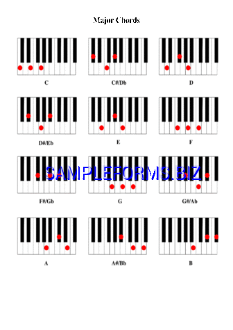 Piano Chord Chart 2 pdf free